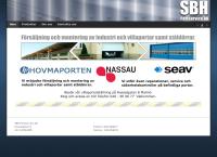 Webbsida från Sbh Portservice AB