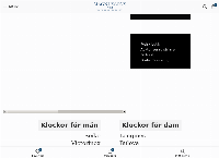 Webbsida från Magnussons Ur