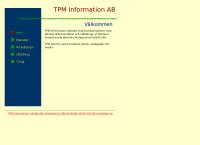 Tpm Information i Braås AB