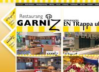 Webbsida från Restaurang Garniz