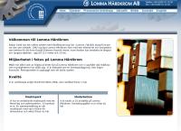 Webbsida från Lomma Hårdkrom AB