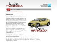 Webbsida från E Lundgrens Trafikskola Ab