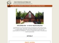 Webbsida från Olivehällkyrkan