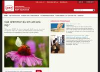 Webbsida från ABF Sjuhärad