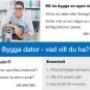 Bygga dator eller server