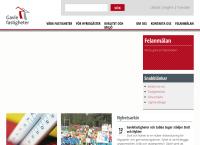 Webbsida från Gavlefastigheter Gävle kommun AB