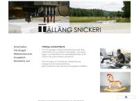 Webbsida från Tälläng Snickerifabrik AB