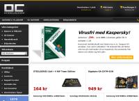 Webbsida från Overclockers AB