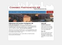 Webbsida från Connbec Fastigheter AB