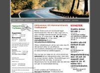 Webbsida från Hammarstrands Trafikskola