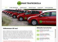 Webbsida från Kalmar Trafikskola AB