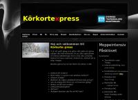 Webbsida från KÖRKORTEXPRESS - HALLSTA TRAFIKSKOLA