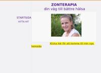 Webbsida från Zonterapia