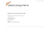Peak Polymers AB