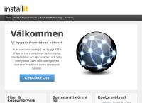Webbsida från Installit AB