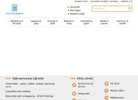 Webbsida från FORMA AB