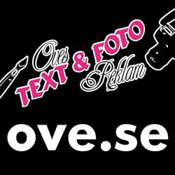 Oves Text och Foto Reklam