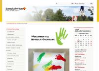 Webbsida från Hortlax församling