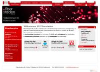 Webbsida från Fiberstaden (Övrigt)