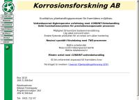 Korrosionsforskning AB
