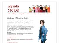 Logonom & Sångerska Agneta Stolpe