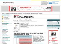 Journal of Internal Medicine