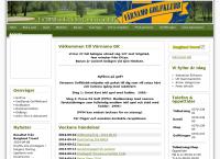 Webbsida från Värnamo Golfklubb