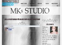 Webbsida från MK´s Studio