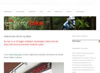 Webbsida från FIX My Bike Taberlet AB
