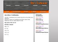 Webbsida från Utte's Trafikskola Ab