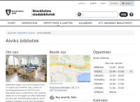 BIBLIOTEK ALVIK (BIBLIOTEK)
