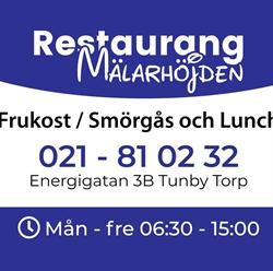 Restaurang Mälarhöjden - Lunchrestaurang Västerås
