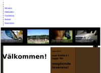 Webbsida från Annelunds Trailers