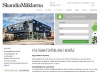 Webbsida från SKANDIAMÄKLARNA