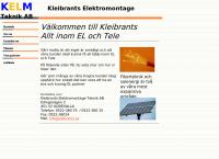Kleibrants Elektromontage Teknik AB