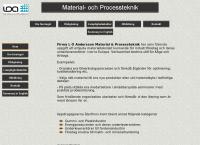 Firma L O Andersson Material & Processteknik