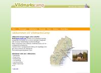 Webbsida från Vildmarkscamp i Malå Aktiebolag