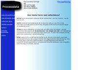 Webbsida från Processdata i Luleå Aktiebolag
