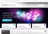 Webbsida från Data Interchange Scandinavia Aktiebolag