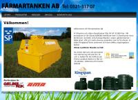 Webbsida från Jan Olof Fherm Dumper Aktiebolag