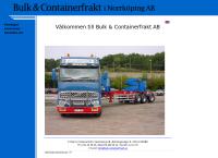 Bulk & Containerfrakt i Norrköping Aktiebolag