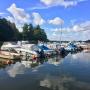 Möjlighet till båtplats vid Horns Skärgårdscamping med den vackra sörmländska skärgården precis utanför bryggan