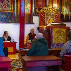 Buddhistiska Gemensk. Karme Tenpe Gyaltsen-Samf F. Tibetansk Buddhism