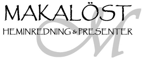Makalöst Heminredning & Presenter