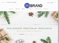 Webbsida från WeBrand AB