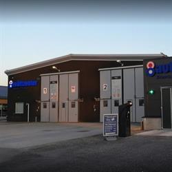 Tvättzenter för lastbil buss och personbil