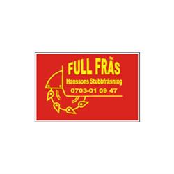 Full Fräs Hanssons Stubbfräsning