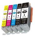CANON CLI551 XL 5-PACK BLÄCKPATRONER MULTIPACK KOMPATIBLA