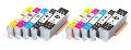 CANON CLI571 XL 10-PACK BLÄCKPATRONER MULTIPACK KOMPATIBLA