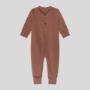 Baby Sleepsuit - Rust